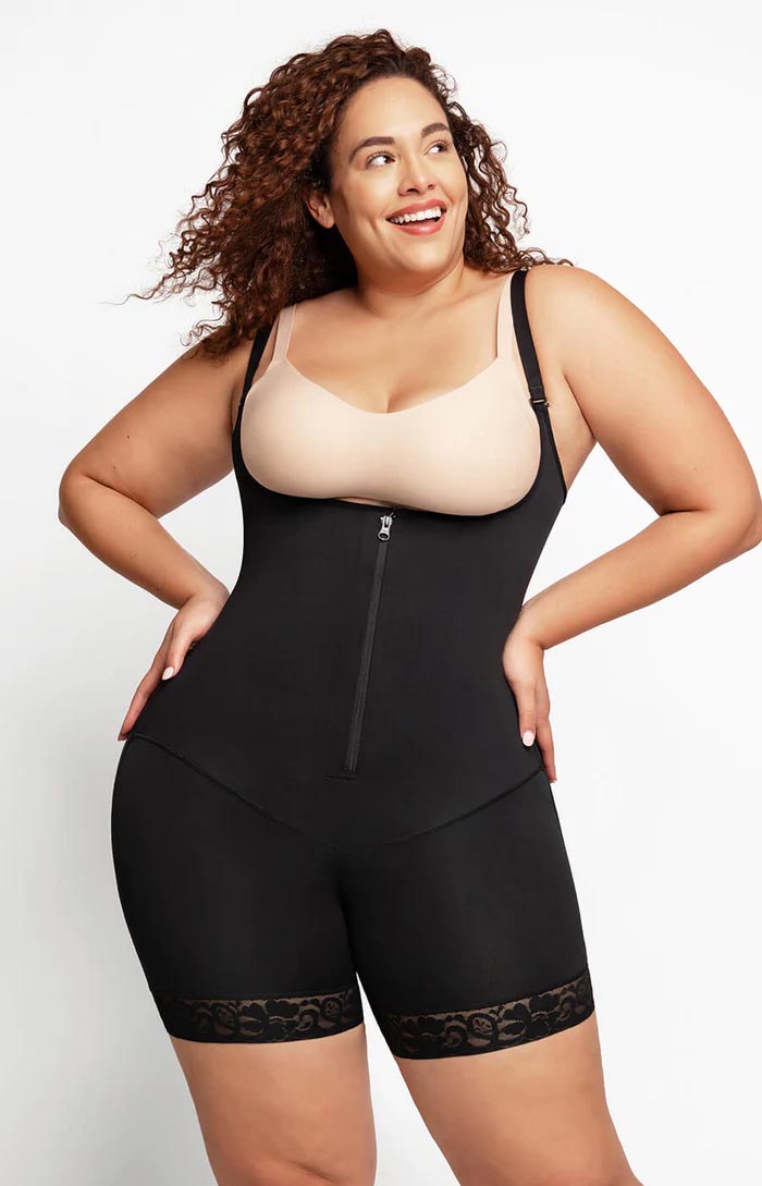 AirSlim® Open-Bust Mid-Thigh Shapewear